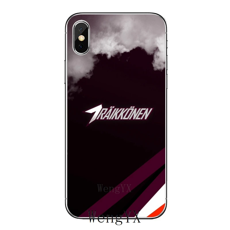 Для iPhone 11 pro XR X XS Max 8 7 6s plus SE 5s 5c iPod Touch 5 6 Чехол С Кими Райкконен KR7 - Цвет: Kimi-Raikkonen-A-09