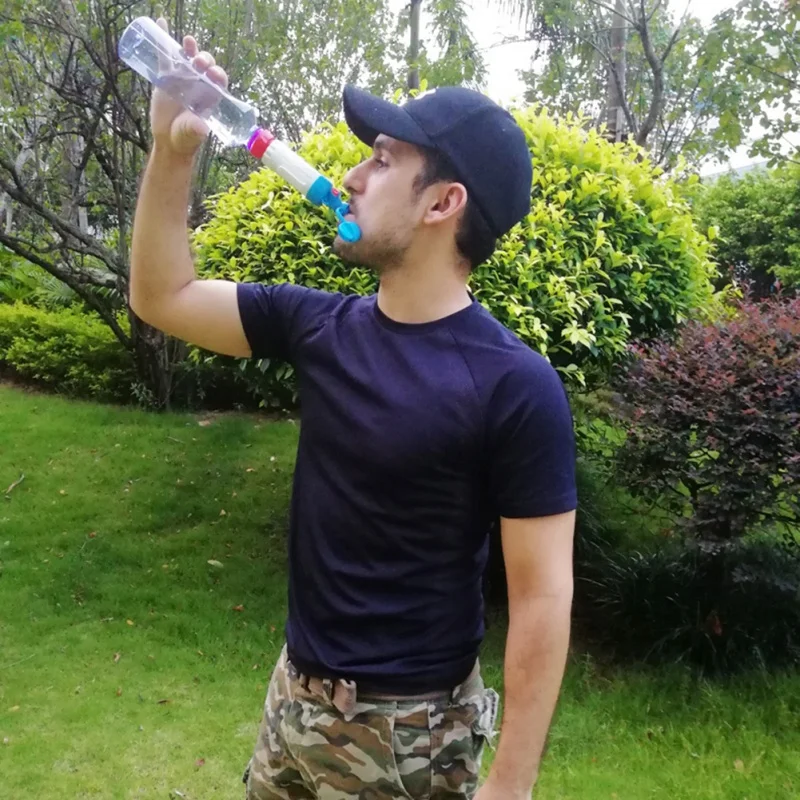 Наружный походный аварийный спасательный фильтр для воды прямая фильтрация