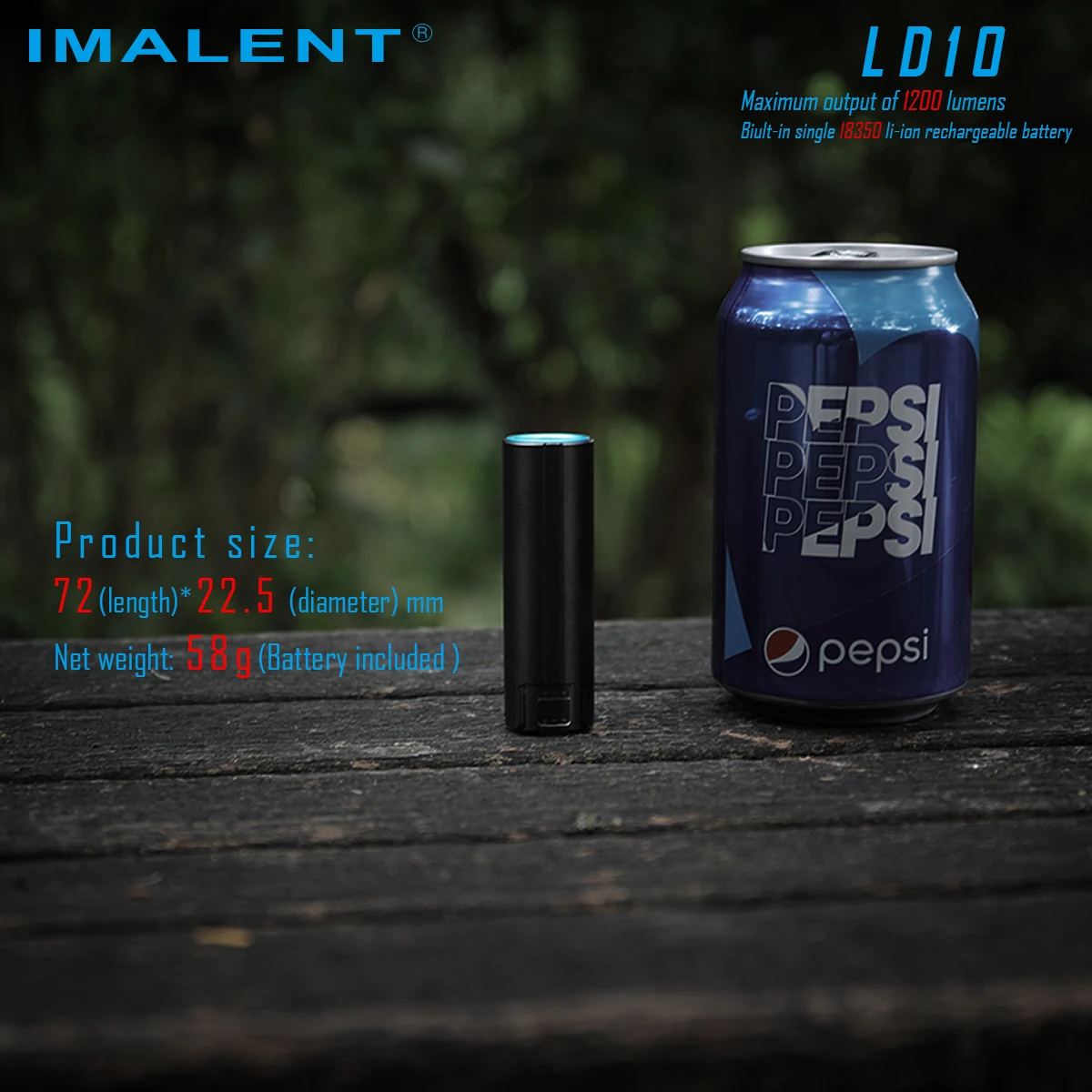 IMALENT LD10 flashilght