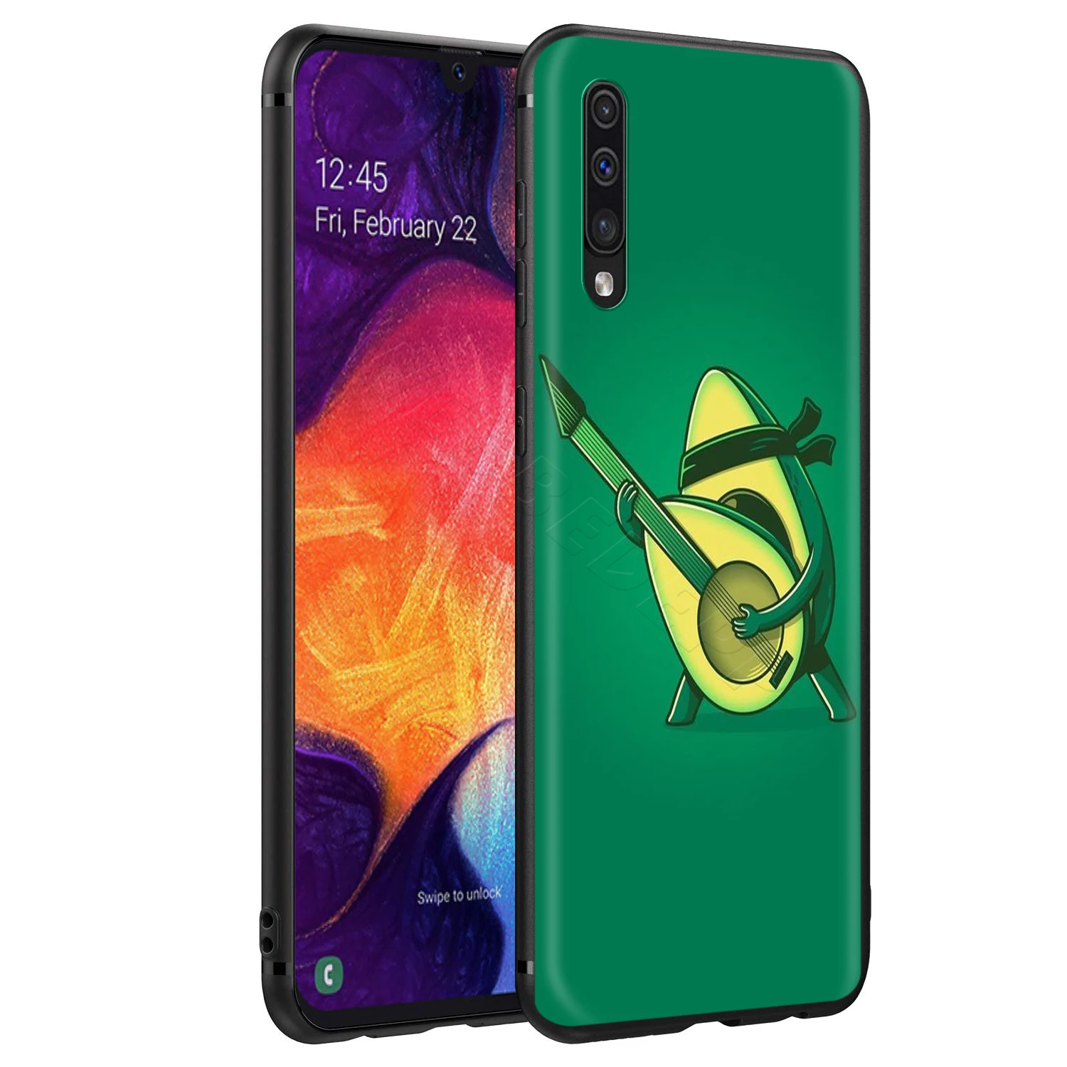 Webbedepp вкусные авокадо чехол для Samsung Галактики S7 S8 S9 S10 Edge Plus Note 10 8 9 A10 A20 A30 A40 A50 A60
