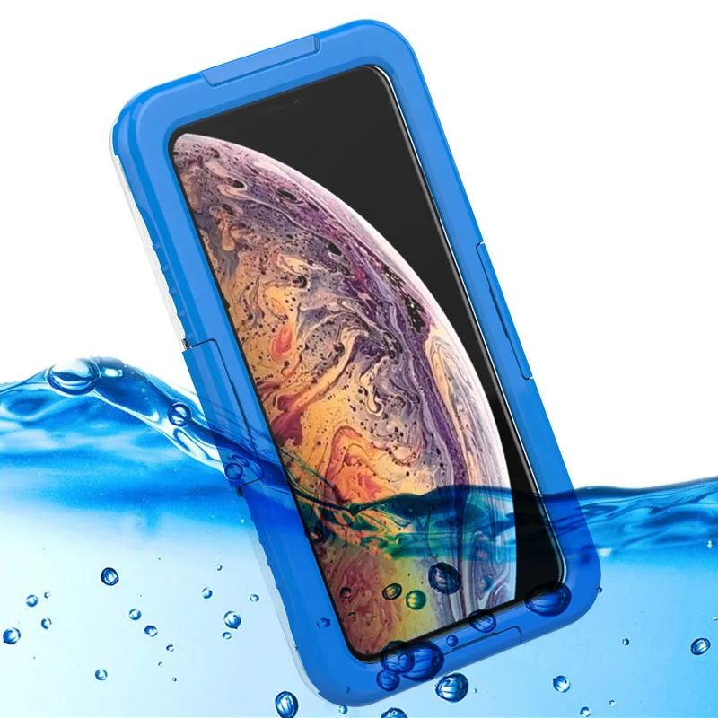 IXP68 водонепроницаемый чехол для iPhone X MAX/XR/XS/6/7/8/6 PLUS/8 PLUS/7 Plus чехол для плавания Дайвинг водонепроницаемый ТПУ покрытие для чехла