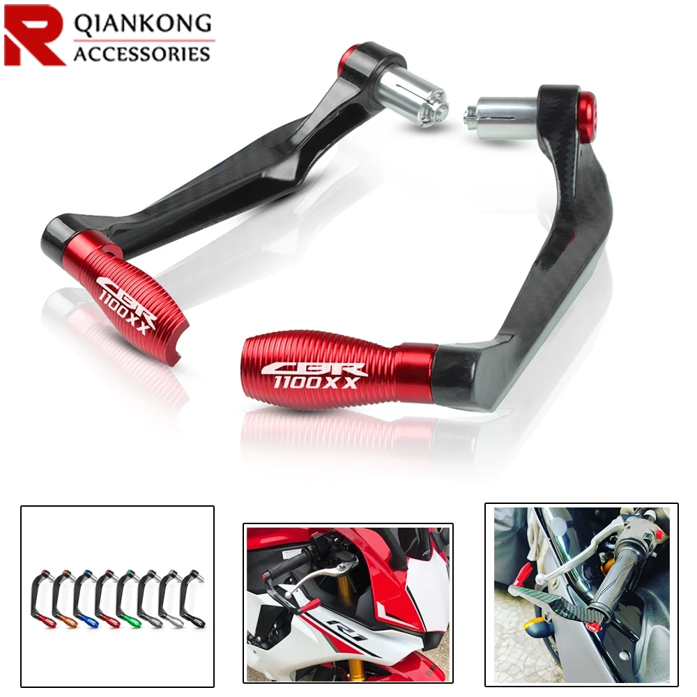 

FOR HONDA CBR1100XX 1997-2007 1998 1999 Universal 7/8"22mm Motorcycle Handlebar Brake Clutch Levers Protector Guard Lever Guard