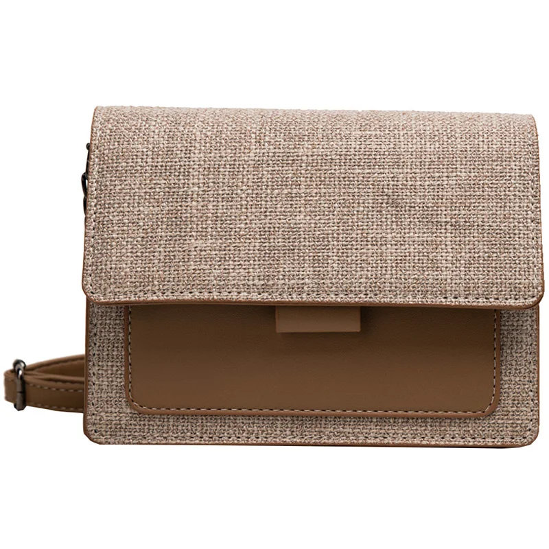 

Elegant Female Flap Square Bag 2019 Fashion New High Quality PU Leather Women's Designer Handbag Chain Shoulder Messenger Bag