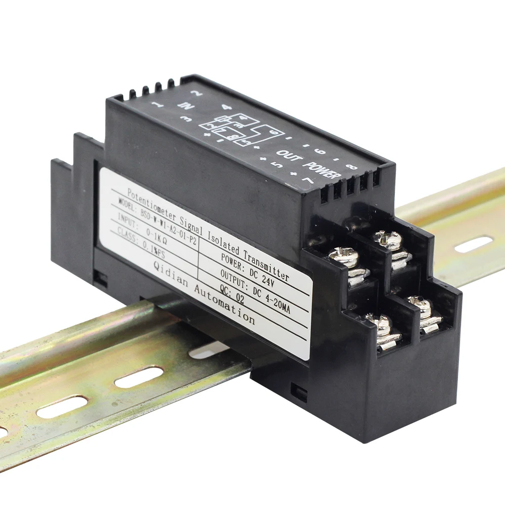 Tool Parts Tools BSDW Potentiometer signal transmitter 05Kohm 10Kohm DC420mA 010V output