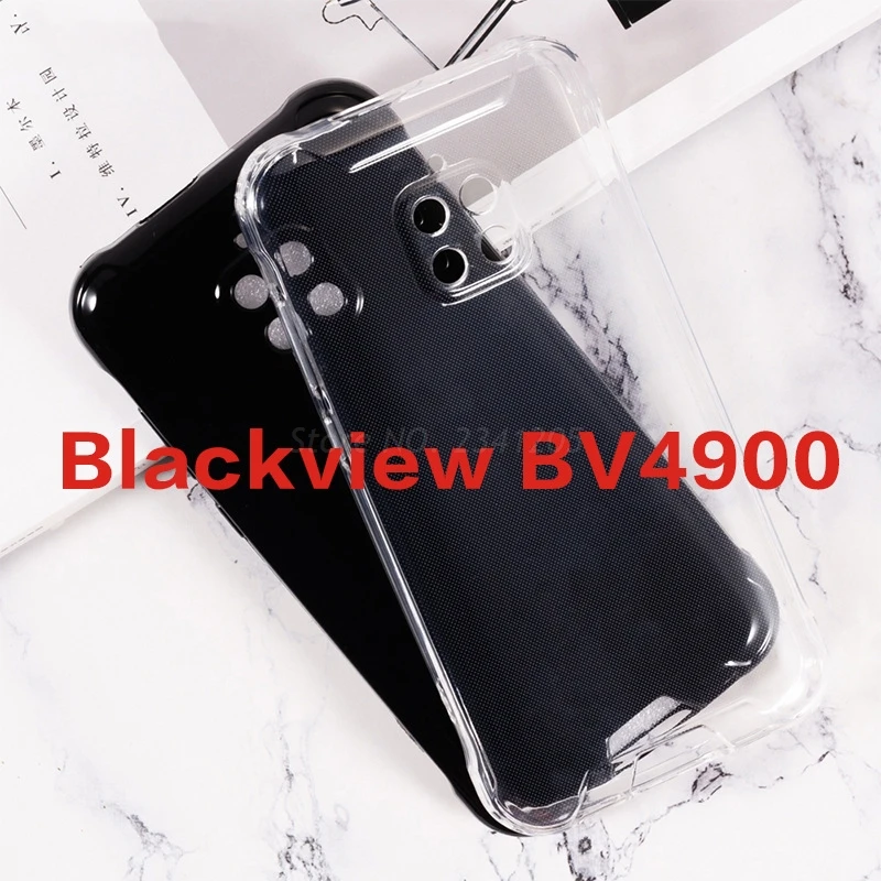 Чехол-накладка для Blackview BV4900 силикон противоударный мягкий чехол телефона