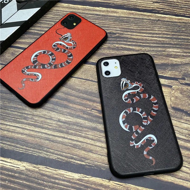 Gucci GG Supreme Rubber iPhone 6/7/8 Case - Black Phone Cases