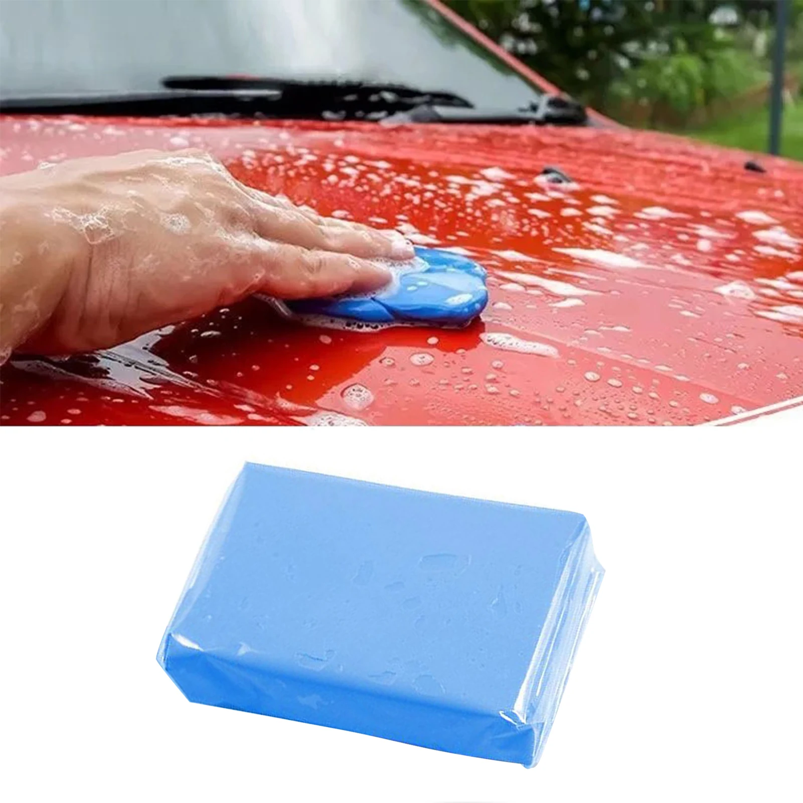 100g Car Clean Clay-Bar Washing Mud Auto Detailing Truck Vehicle Care Cleaning Tools Beauty Clay Remove Iron Powder Flying Paint