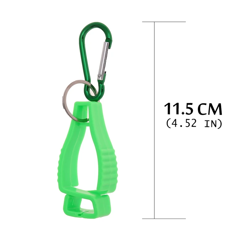 

11.5cm Keychain Tool Clip Plastic Glove Clip Portable Keychain Car Wash Tool Wholesale Dropshipping Simple Tool Car Key Chain