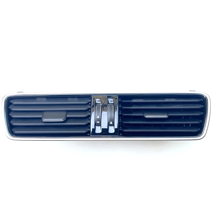 Console Centrale Climatisation Pour Audi CC, B6, B7, R36 - Sorties D'air Gauche, Droite Et Centrale - Noir ABS - Références 3AD819728A/701A/702A