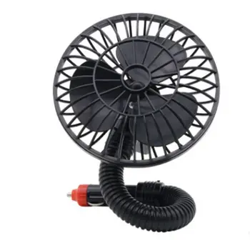 

New 12V Mini Car Fan Cigarette Lighter Caravan Truck Boat Vehicle Cooler