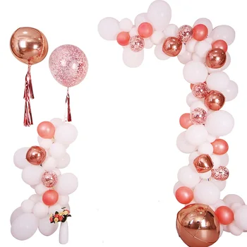 

Engagement Balloon Garland White Rose Gold Balloon Arch Kit Hen Party Decorations Birthday Adults Balloon Bachelorette Balloon