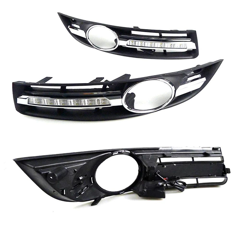 CSGJMY 2 шт. автомобиля светодиодный DRL Дневной светильник для Volkswagen VW Passat B6 2005 2006 2007