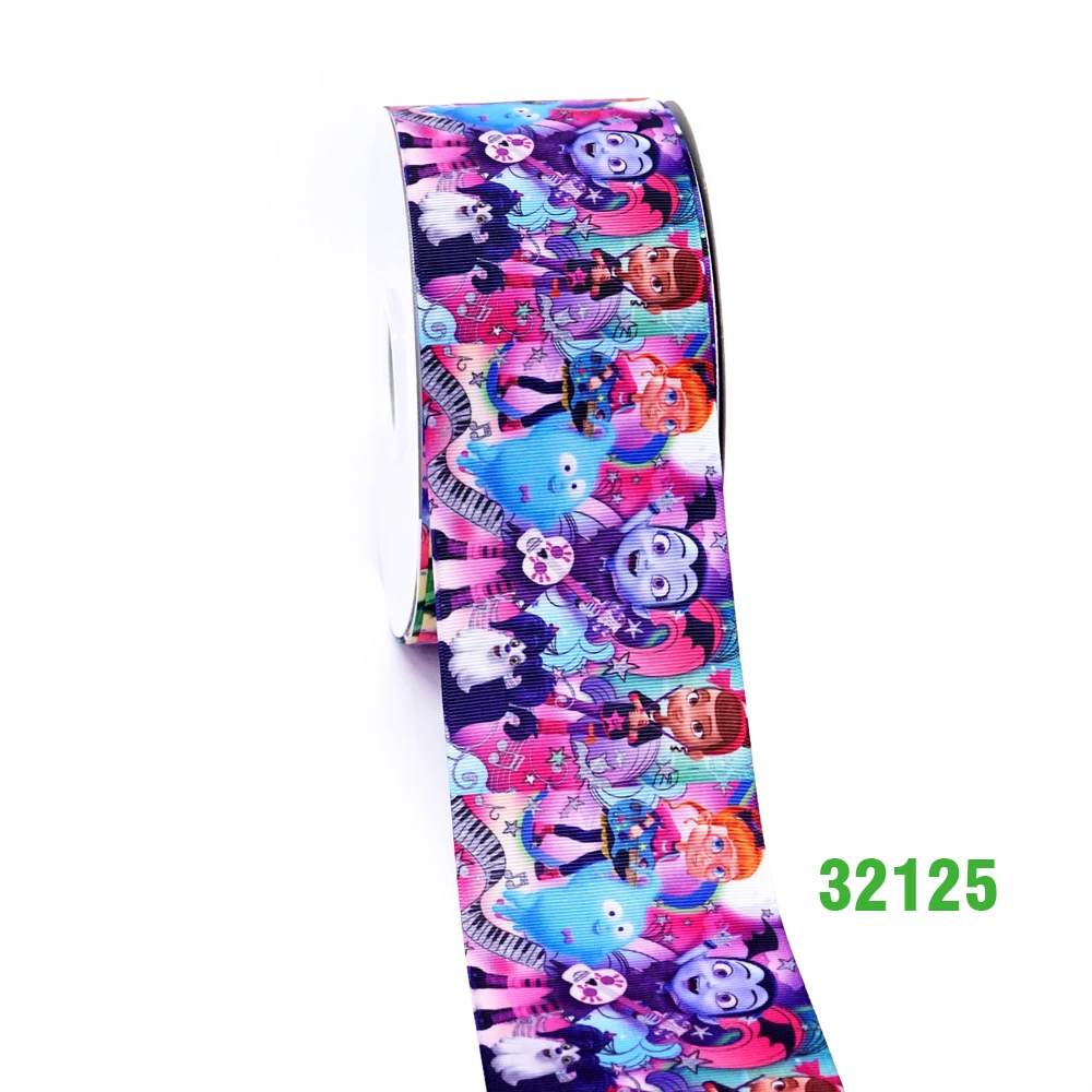 50 ярдов мультфильм напечатанный grosgrain ленты 32120