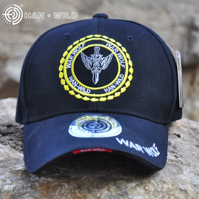 HAN WILD Embroidery Visors Hat Unisex Baseball Caps Hiking Cap Hip Hop Snapback Caps Outdoor Golf Hats Gorra Hombre Gorras 3