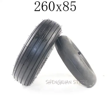

Hot Sale High Quality 260x85 Tire and Inner Tube for 3.00-4 (10"x3", 260*85) Knobby Scooter, ATV and Go Kart Tire