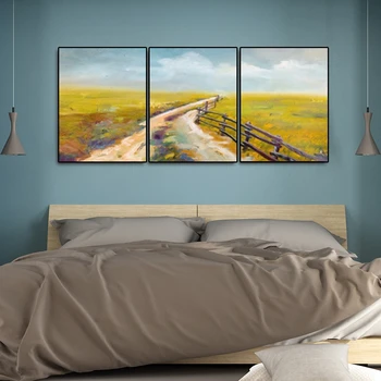 

Autumn Scenery Canvas Painting Art Wall Pictures Posters Prints for Living Room Home Decor No Framed