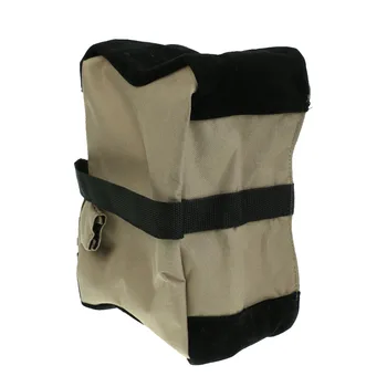

Large Shooting Sand Bag Set Bench Rest Range Gear Front Rear Bag - Unfilled