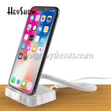 5 шт., акриловая охранная сигнализация для мобильного телефона, смартфон, безопасное противоугонное устройство, дисплей, база с функцией зарядки