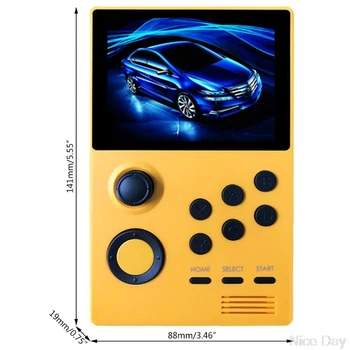 

POWKIDDY A19 Supretro Handheld Game Console IPS Screen Built-in 3000+games 30 3D A29 20 Dropship