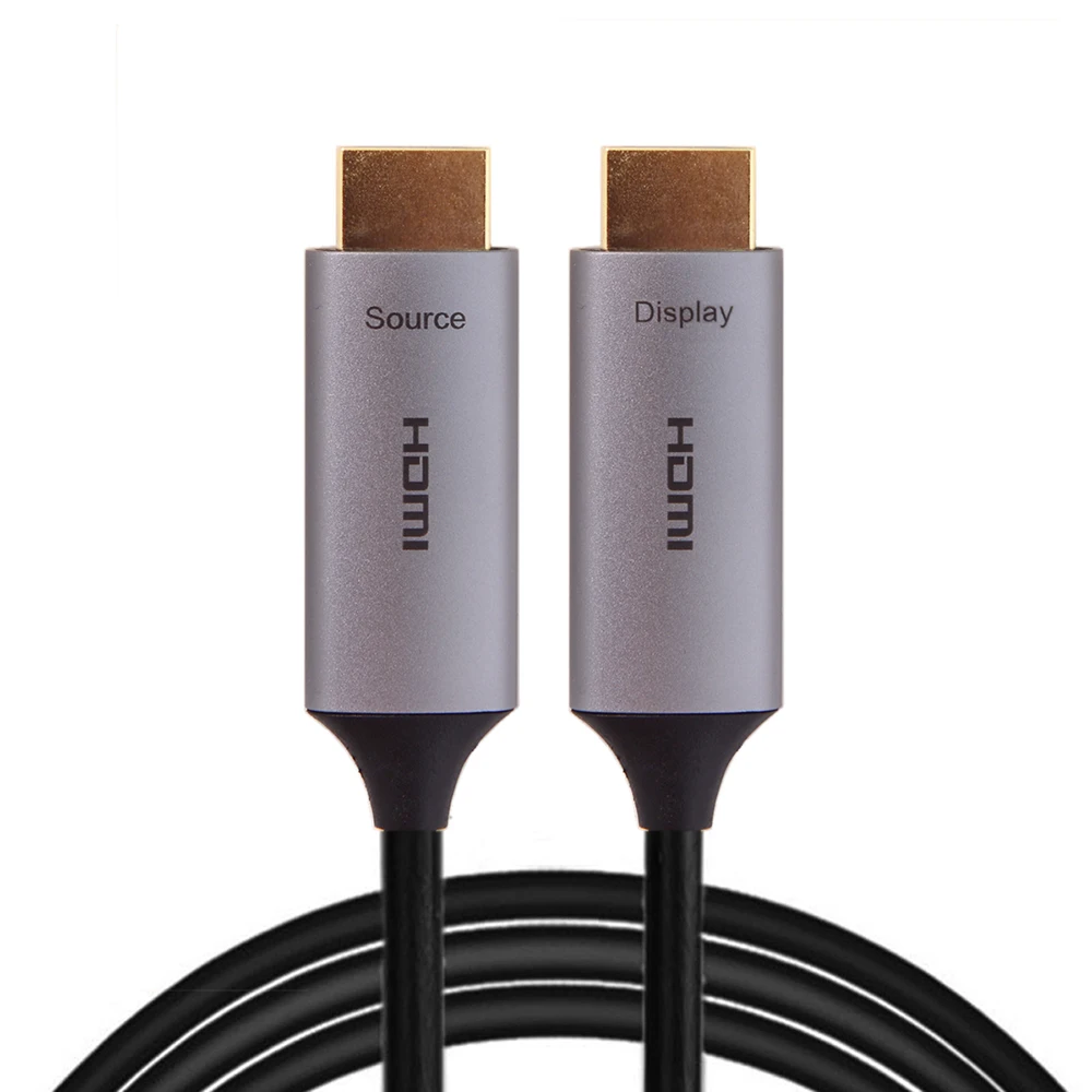 4K HDMI-совместимый кабель 2 0 AOC 60 Гц 10 м 20 50 100 200 300 активное оптоволокно быстрая