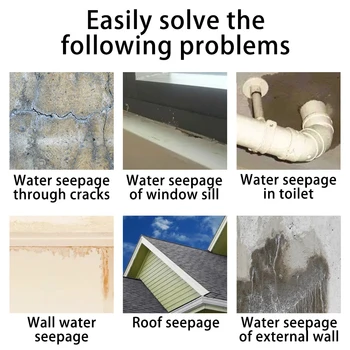 

Roof Leak-proof Artifact Waterproof Glue Leak-trapping Spray Home Penetrating Seepage Wall Mighty Sealant Spray Crack Suture