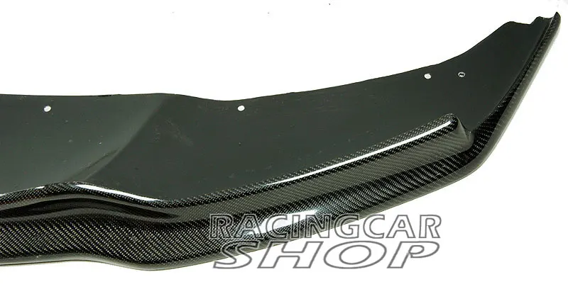 AK Style Real Carbon Fiber Front Lip Spoiler For BMW 5-SERIES F10 MTech Msport Front Bumper 2011UP