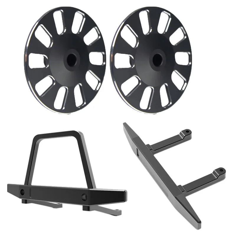 

ABKT-Aluminum Alloy Protective Accessories Set for Dji Robomaster S1 Anti-Collision Front Bumper and Rear Bumper Protect