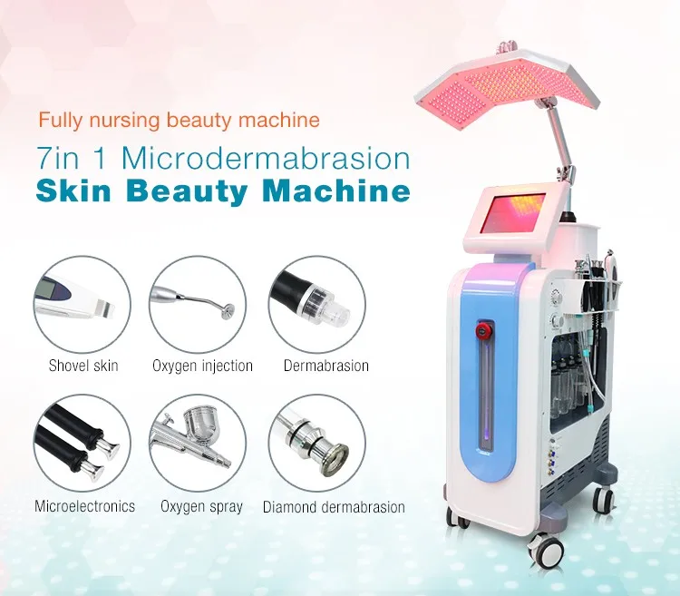 

High Quality Multi-Functional Hydrafacial Skin Rejuvenation Machine PDT Bio-Light Therapy Wrinkle Removal For Skin