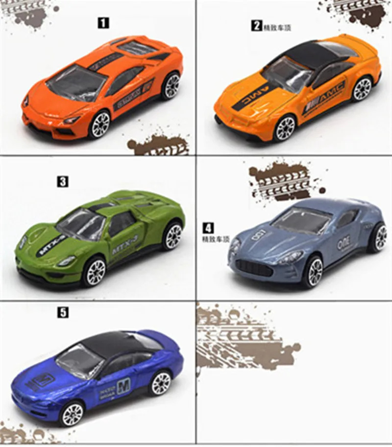 5 шт./компл. Горячая школьного автобуса 1: 64 Цвет смешивания мини спортивный автомобиль Гоночная машина город раздвижной двери сплава Модель автомобиля oyuncak детская игрушка для мальчиков подарок