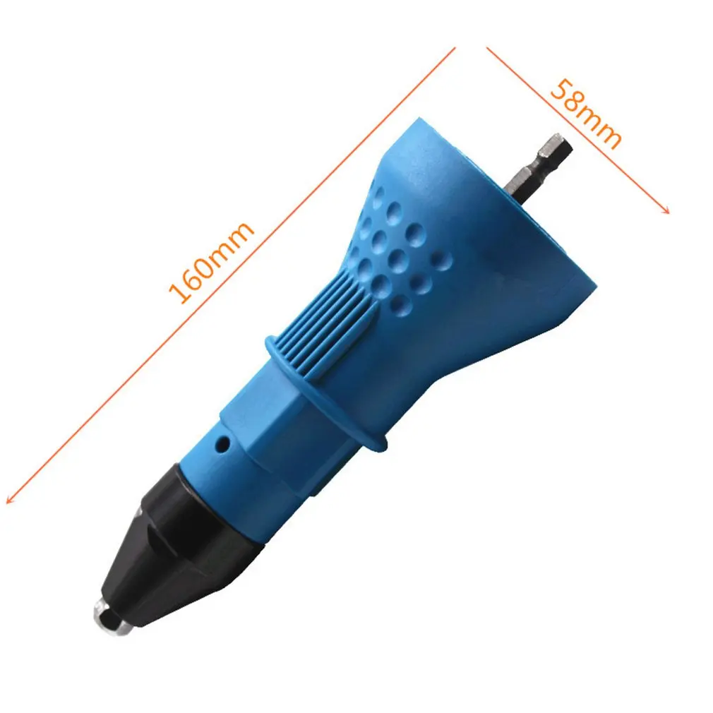 Electric Rivet Nut Gun Riveting Tool Cordless Riveting Drill Adaptor Insert Nut Tool Riveting Drill Adapter Dropshipping