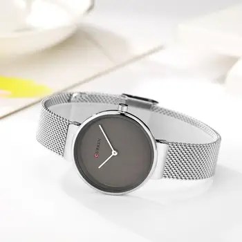 

Womens Wrist Watch Mesh Alloy Steel Quartz Watch Perfectly Fits for Wrist