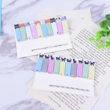 

Mini Kawaii Cartoon Animals Cat Notebook Stationery Note Paper Stickers Memo Pad Sticky Notes Memo School Supplies