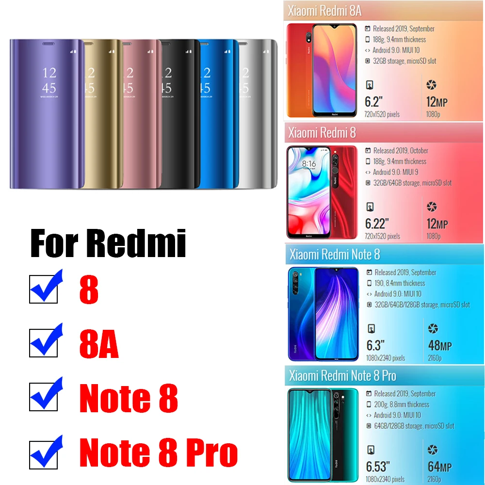 For xiaomi redmi 8 8A case phone cover ksiomi note 8 note 8 pro note8 note8pro bumper coque fundas readmi luxury not8 not8A