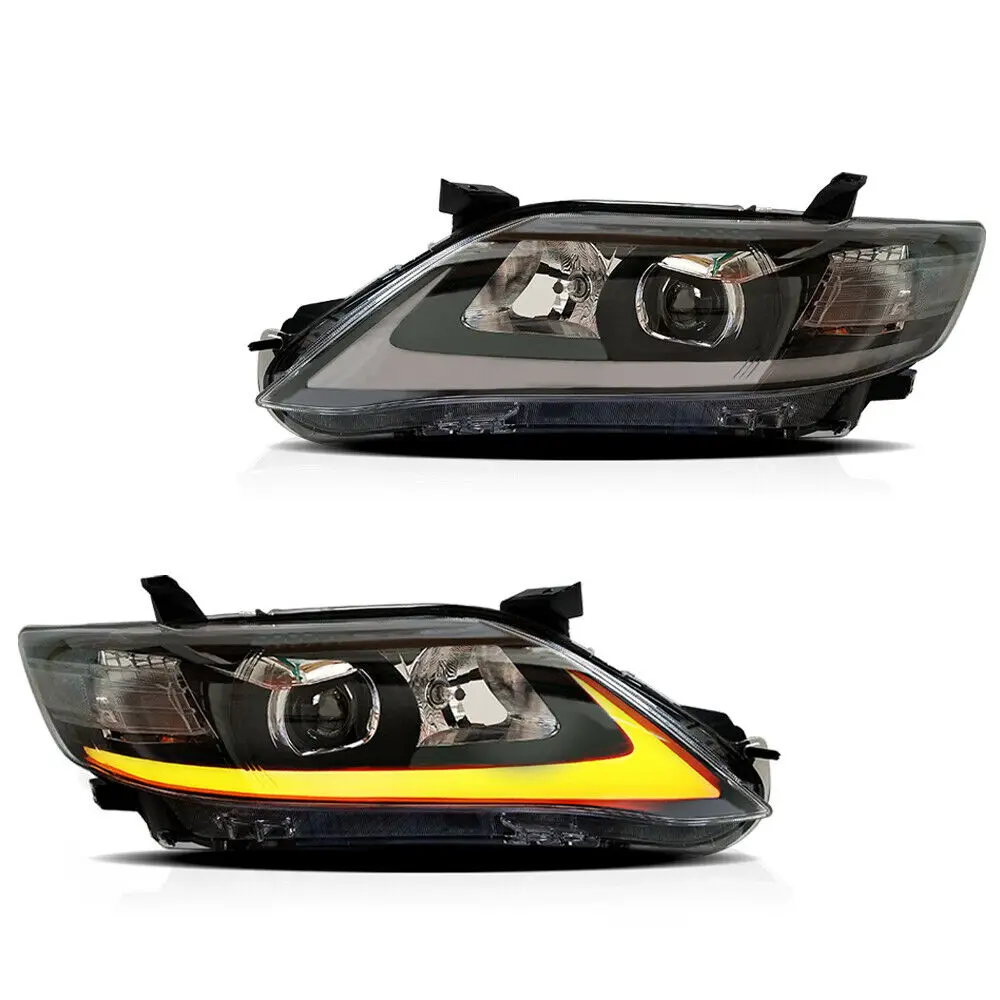 

Car Led Headlights Assembly For Toyota Camry 2010 2011 Headlight With DRL Sequential Indicator Turn Signal Lights (USA Type)