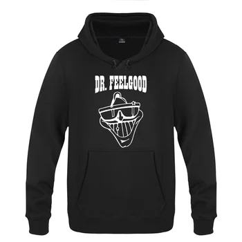 

Dr. Feelgood Rock Music Sweatshirts Men 2018 Mens Hooded Fleece Pullover Hoodies