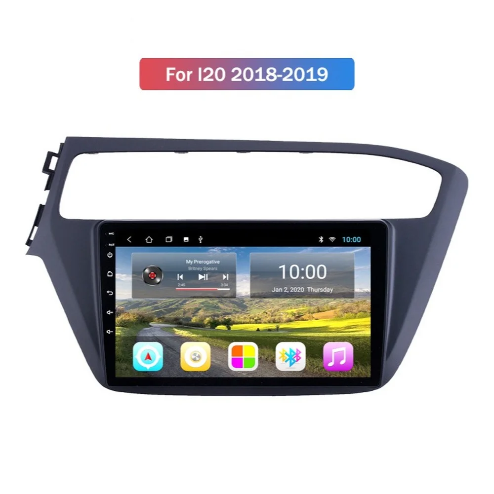 4G+64G Android 10.0 Car Multimedia Player for HYUNDAI I20 2018- LHD GPS Navigation With Wifi 4G AHD DSP IPS CARPLAY | Автомобили и