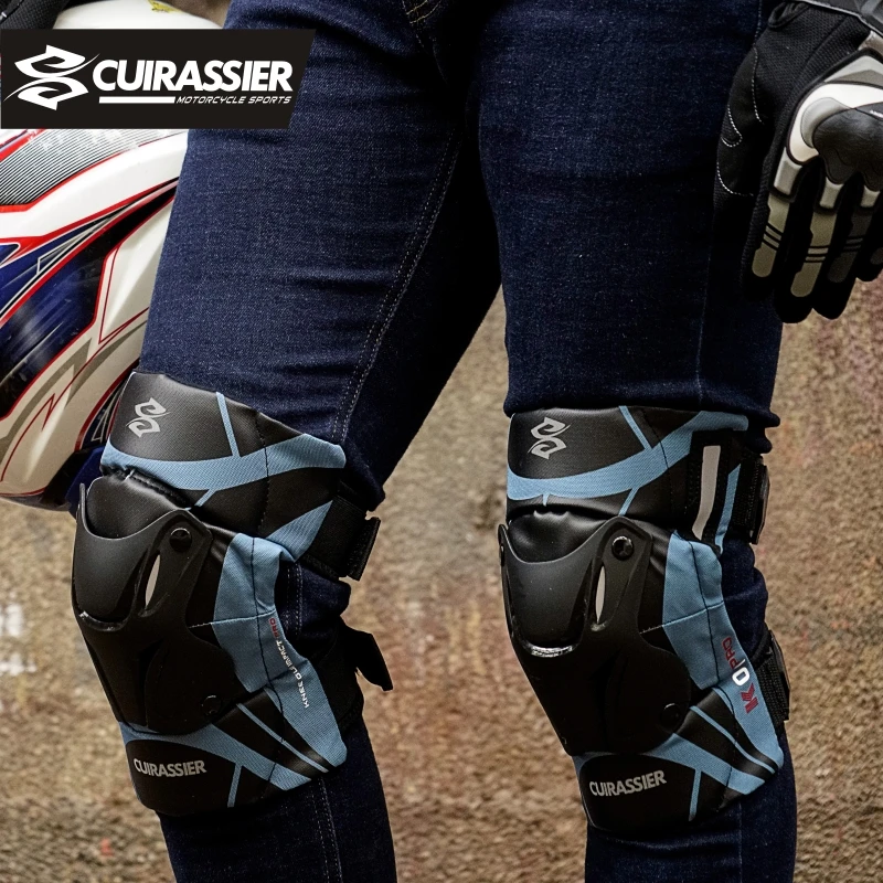 Cuirassier K01 Protective Motorbike Kneepad Motocross Motorcycle Knee Pads MX Protector Racing Guards Off-road Elbow Protection