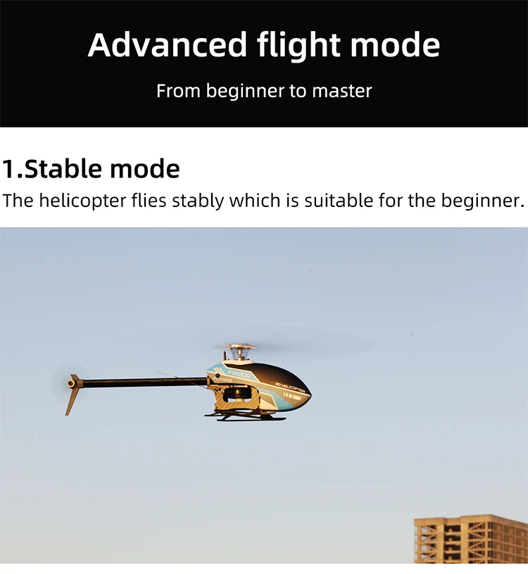 Flywing FW200 H1 V2: Self-Stabilizing 3D RC Helicopter