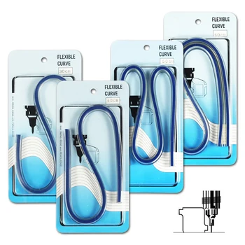 

30cm 40cm 50cm 60cm Office Drawing Tool Maths Flexible Curve Ruler Measuring School Tailors Easy Read Flectional Drafting Manual