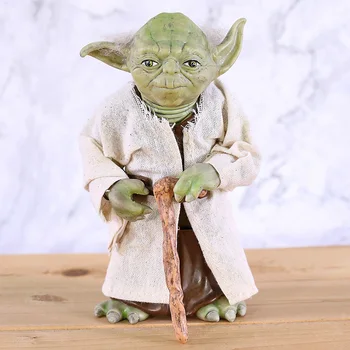 

Return of The Jedi Master Yoda Jedi Knight PVC Figure Model Toy Collectible Figurine Doll