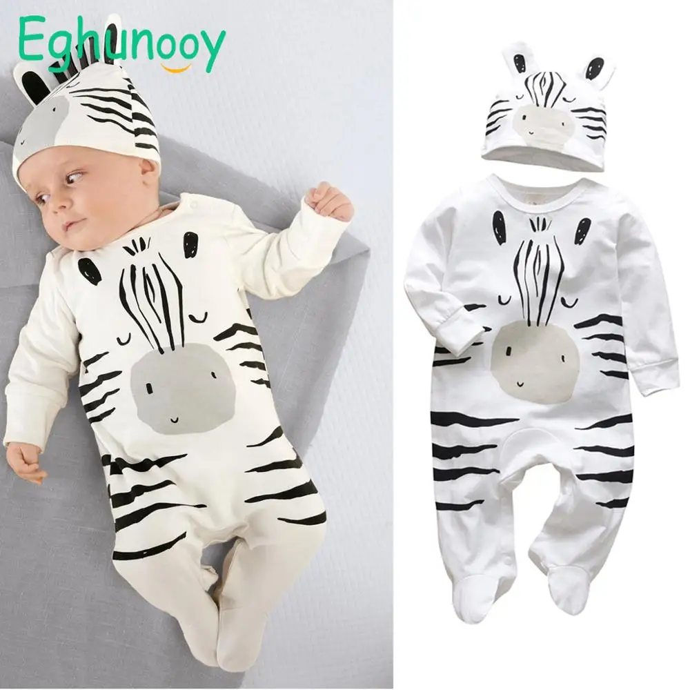 H.eternal Romper Thicken Layette Romper Jumpsuit Outwear Cotton Cute Outfits Long Sleeve Bodysuit Coveralls Sleepsuit Outfits Cartoon Clothes
