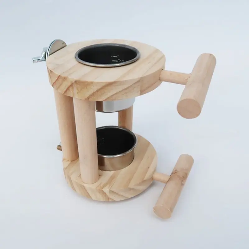 Кормушка для птиц, миски из нержавеющей стали, миска для еды, клетка для попугая, подставка для окуня