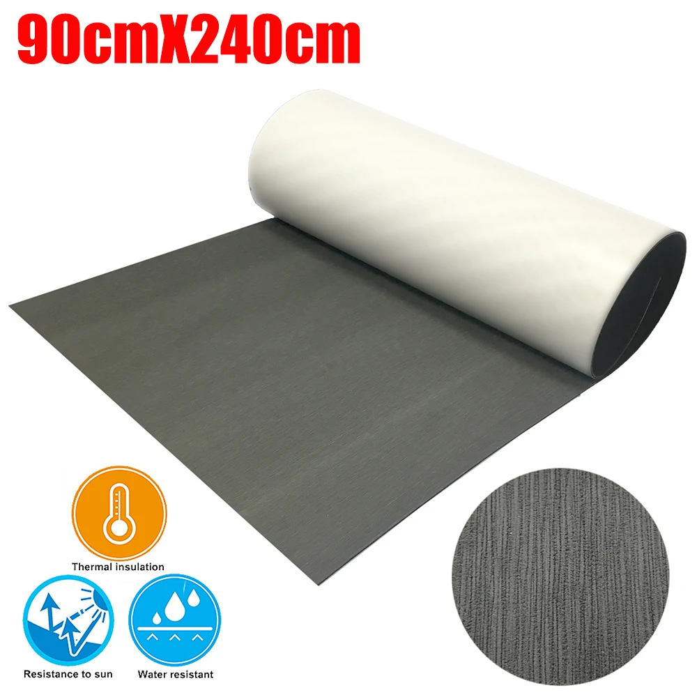 PROD 4000229146628 EVA Foam Teak Decking Sheet 90cmX240cm Gray Yacht
Marine Carpet Flooring Mat Non Skid Self Adhesive Sea Deck Boat
Accessories