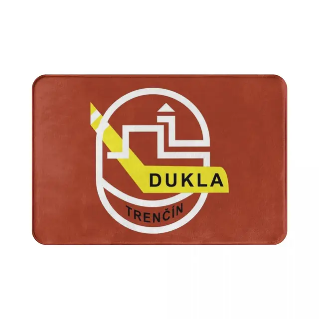 Hk Dukla Trencin Deartmat Szőnyegszőnyeg Szőnyegfürdő Fürdőszőnyeg Nem Csúszás Wc-Vel Való Erkély Vízolaj-Bizonyítás - Image 2