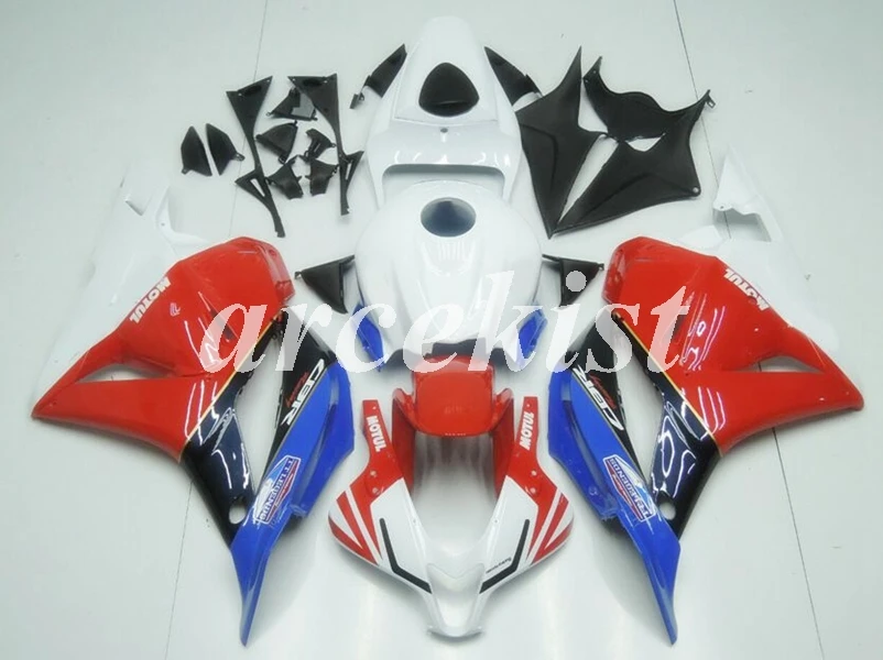 Литьевая Форма ABS Обтекатели комплект Подходит для HONDA CBR600RR F5 09 10 11 12 CBR600 2009 2010 2011 2012 белый красный синий