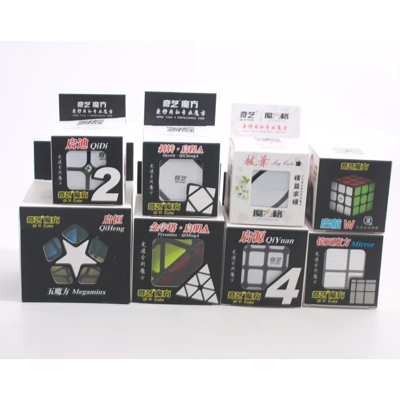 

Qiyi Gift Box Set 6pcs/set 8pcs/set Magic Cubes Speed Puzzle Learning Educational Toys for Children Kids Cubo Magico