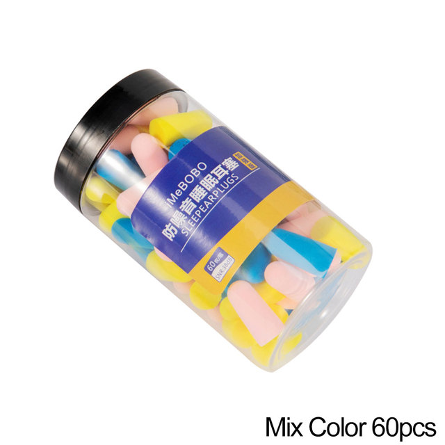 Sleeping Earplugs Anti Snoring Noise Reduction Sound Insulation Earplug Hearing Protection Foam Reusable Ear Plugs