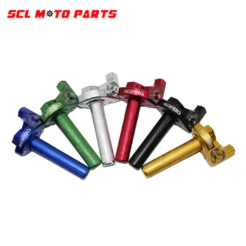 

ALconstar-Throttle Grip Quick Twister + Throttle Cable Racing 22mm CNC Aluminum Acerbs CRF50 70 110 IRBIS 125 250 Motorcycle
