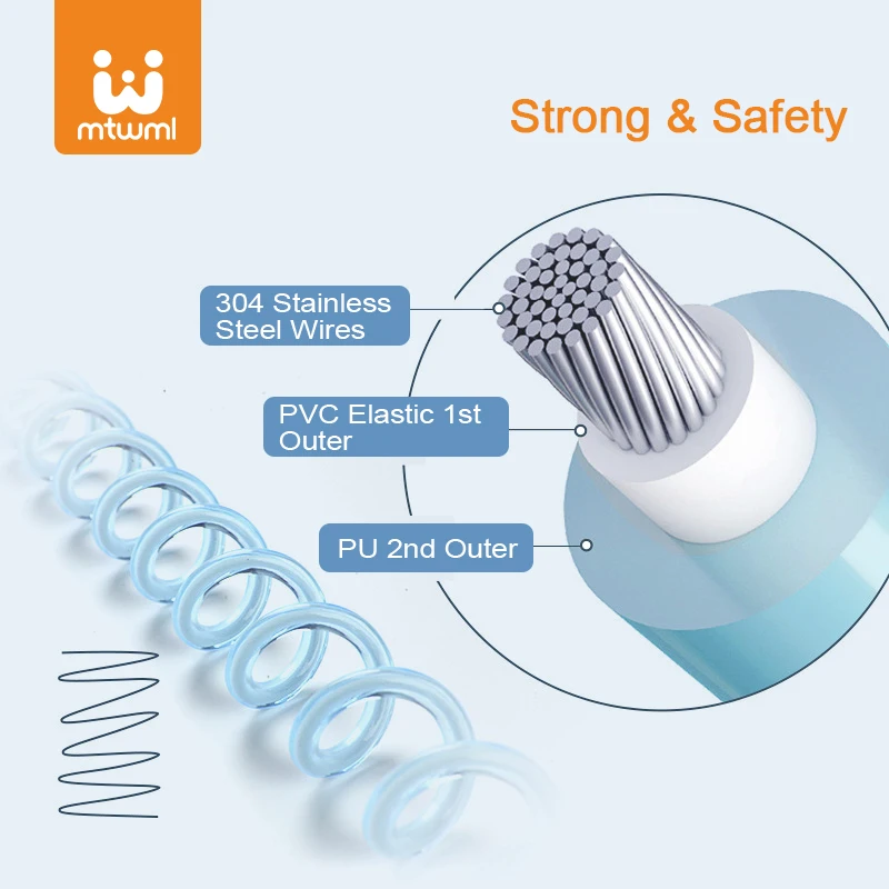 Поводок для малышей анти потерянный защитный зажим запястий Магнитный