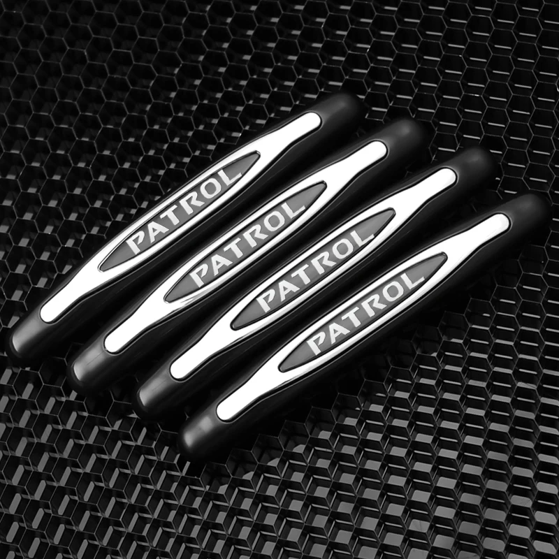 4 шт. автомобильные резиновые наклейки на бампер Защита краев автомобильной